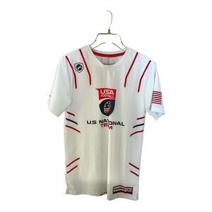 Siege Sports USA Football, US National Team Red White & Blue Jersey, Boys XL.